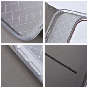 Kabura magneto do Motorola Moto G86 burgundowy