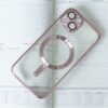 Nakładka MagSafe Color Chrome case do Samsung Galaxy A26 5G różowo-złoty