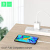 Denmen Ładowarka sieciowa DC07 USB 3.6A 18W Biały