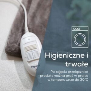 Beurer koc grzewczy brązowy HD75
