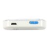Ecobox Fm transmiter mini jack 3,5" biały
