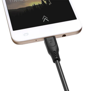 Somostel kabel USB - Typ-C 3.1A 30W 1m QC 3.0 czarny SMS-BT09