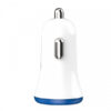 Somostel Ładowarka samochodowa USB + kabel USB - Lightning 3A Quick Charge QC3.0 Biały SMS-A46