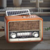LTC radio przenośne retro Netta solarne LXLTC103UBT
