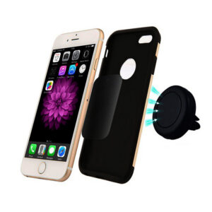 Uchwyt samochodowy magnetyczny Na kratkę Czarny