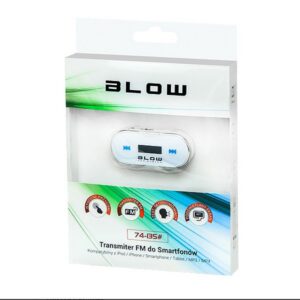 Ecobox Fm transmiter mini jack 3,5" biały