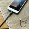 Somostel Kabel USB - Typ-C 3.1A 30W 2 m Quick Charge QC3.0 Czarny SMS-BT02