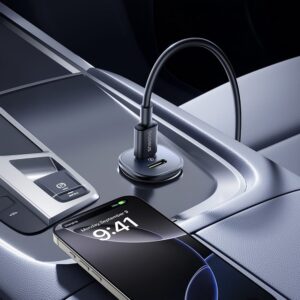 10_thickbox-151.jpg Baseus ładowarka samochodowa 2x USB-C 30W QC PD czarny