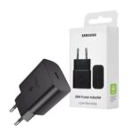 Samsung ładowarka sieciowa USB-C 3A 25W PD PPS czarny EP-T2510NBEGEU