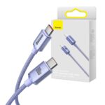 1_thickbox-2120.jpg Baseus kabel E-maker USB-C - USB-C 100W 2m fioletowy oplot CAJY000705