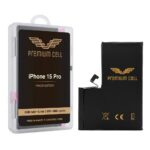 Premium Cell bateria do iPhone 15 Pro Diagnosable 3500mAh 600+ Cycles cobalt