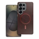 Nakładka Gentleman MagSafe case do Samsung Galaxy A37 5G brązowy