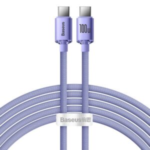 2_thickbox-2103.jpg Baseus kabel E-maker USB-C - USB-C 100W 2m fioletowy oplot CAJY000705