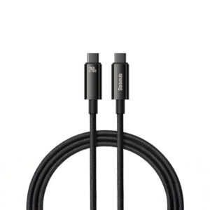 KABEL USB-C DO USB-C BASEUS TUNGSTEN GOLD, 240W, 3M (CZARNY) CAWJ040201