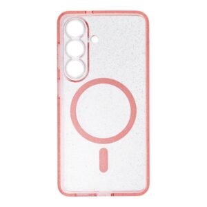 Nakładka MagSafe Glitter case do Samsung Galaxy S26 Plus błyszczący różowy