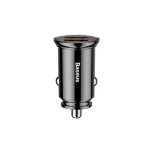 Baseus ładowarka samochodowa 2x USB 30W QC 3.0 czarny CCALL-YD01