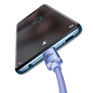 4_thickbox-2045.jpg Baseus kabel E-maker USB-C - USB-C 100W 2m fioletowy oplot CAJY000705