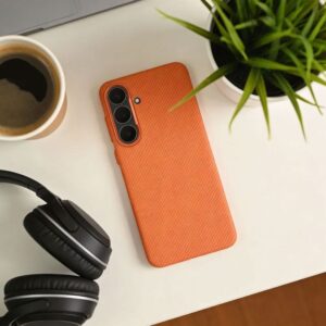 4_thickbox-2093.jpg Nakładka Kevlar MagSafe case do Samsung Galaxy A57 5G pomarańczowy