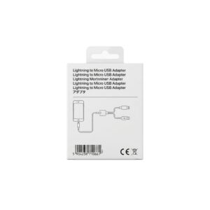 ADAPTER LIGHTNING DO MICRO USB IPHONE ZASILANIA BOX APPE