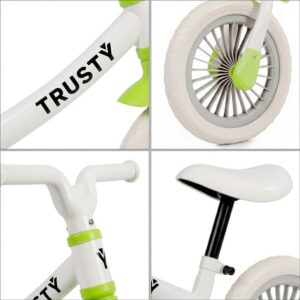 5_thickbox-2878.jpg Trusty rowerek biegowy Basic dla dzieci biały