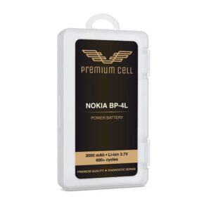Premium Cell bateria do Nokia E52 / BP-4L czarny 600+ Cycles 3000mAh