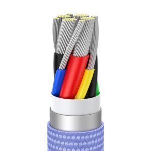 6_thickbox-1335.jpg Baseus kabel E-maker USB-C - USB-C 100W 2m fioletowy oplot CAJY000705