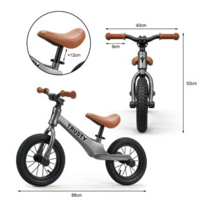Trusty rowerek biegowy Star dla dzieci zielony