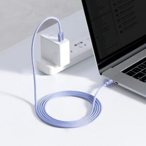 9_thickbox-245.jpg Baseus kabel E-maker USB-C - USB-C 100W 2m fioletowy oplot CAJY000705